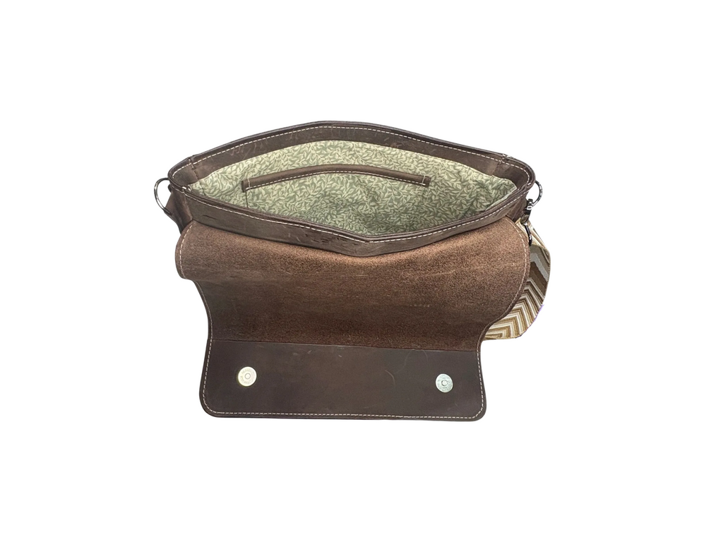 Leather Messenger Bag