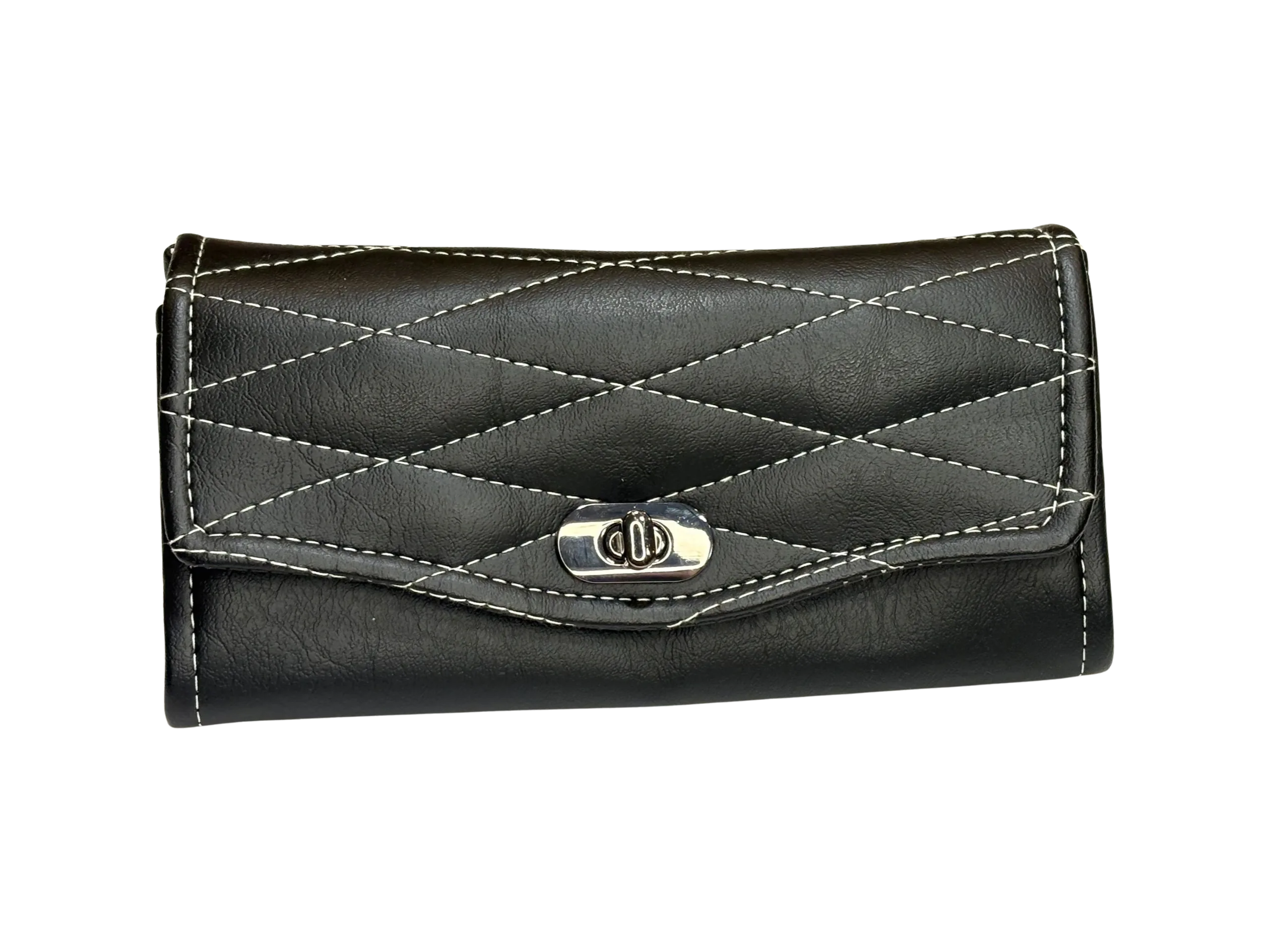NCW - Black with white stitching