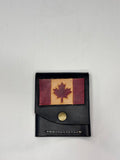 Hand tooled, hand stitched simple mini wallet