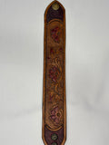 hand tooled classic wrist strap