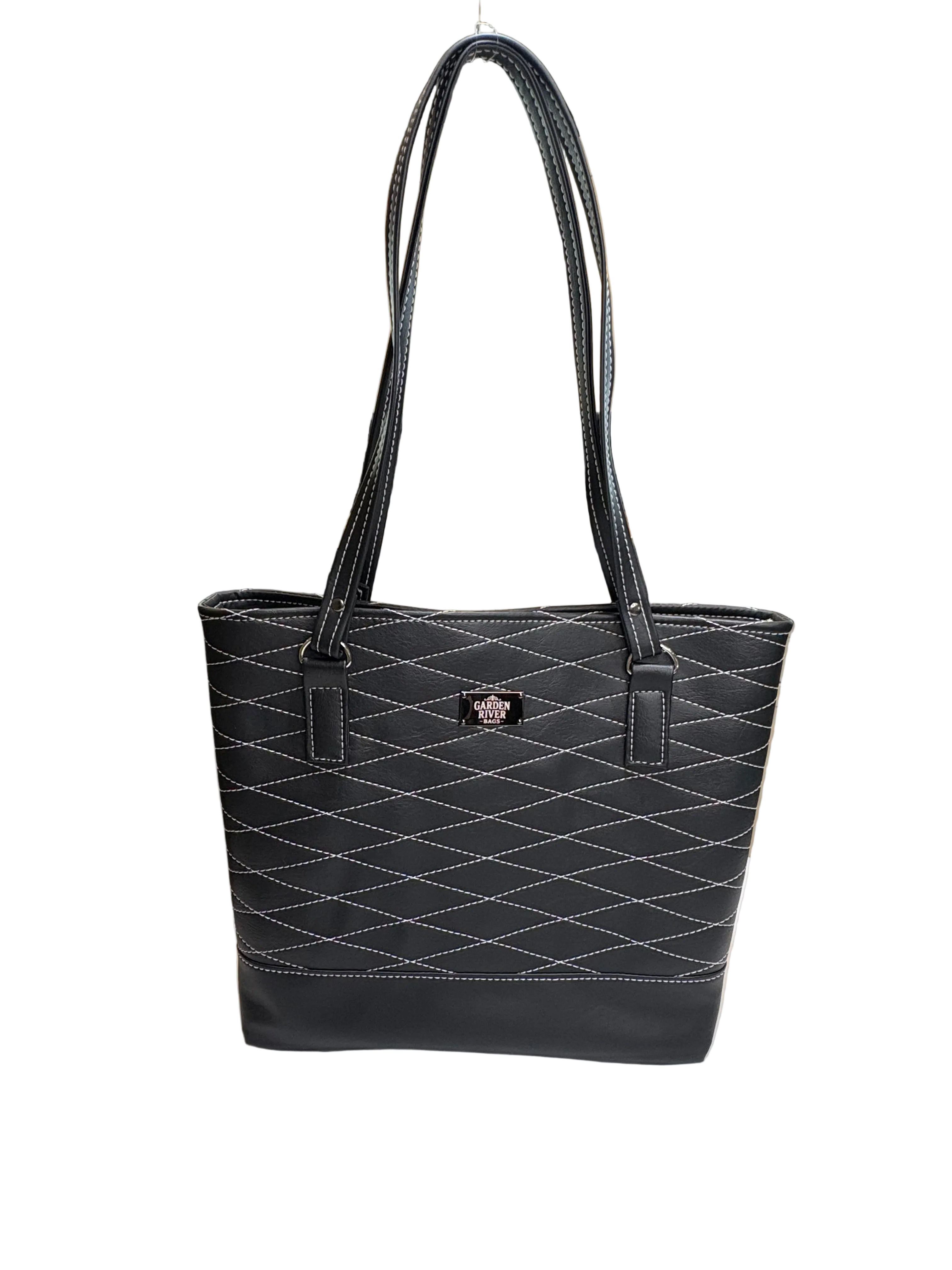 Big B - Classic Black / White Stitching