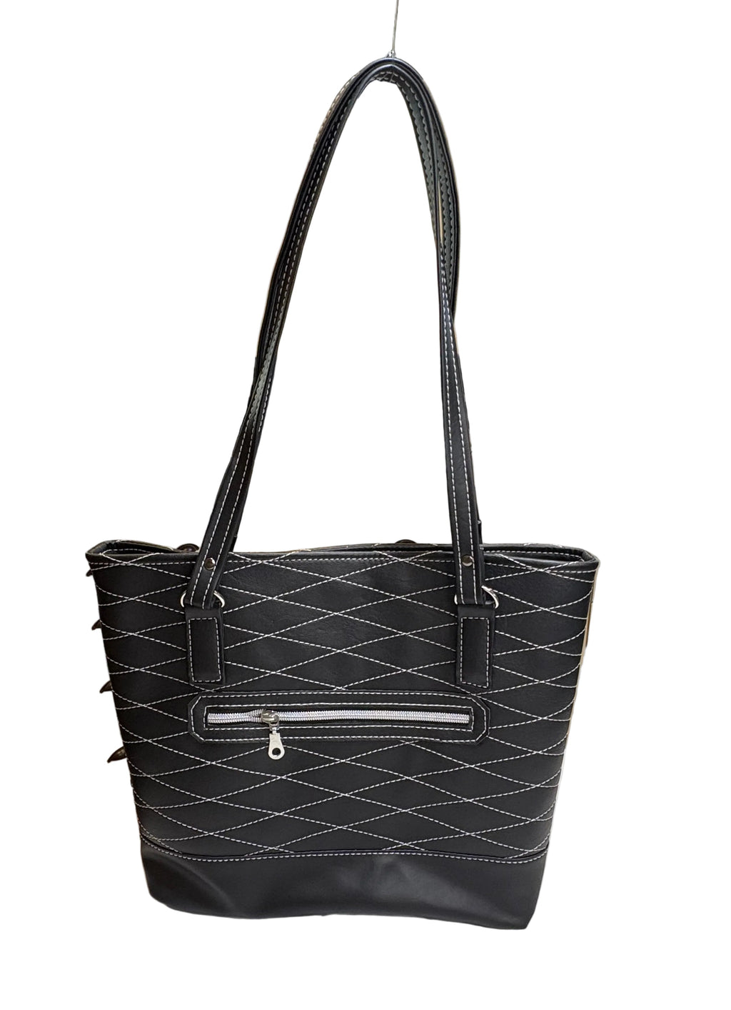 Big B - Classic Black / White Stitching