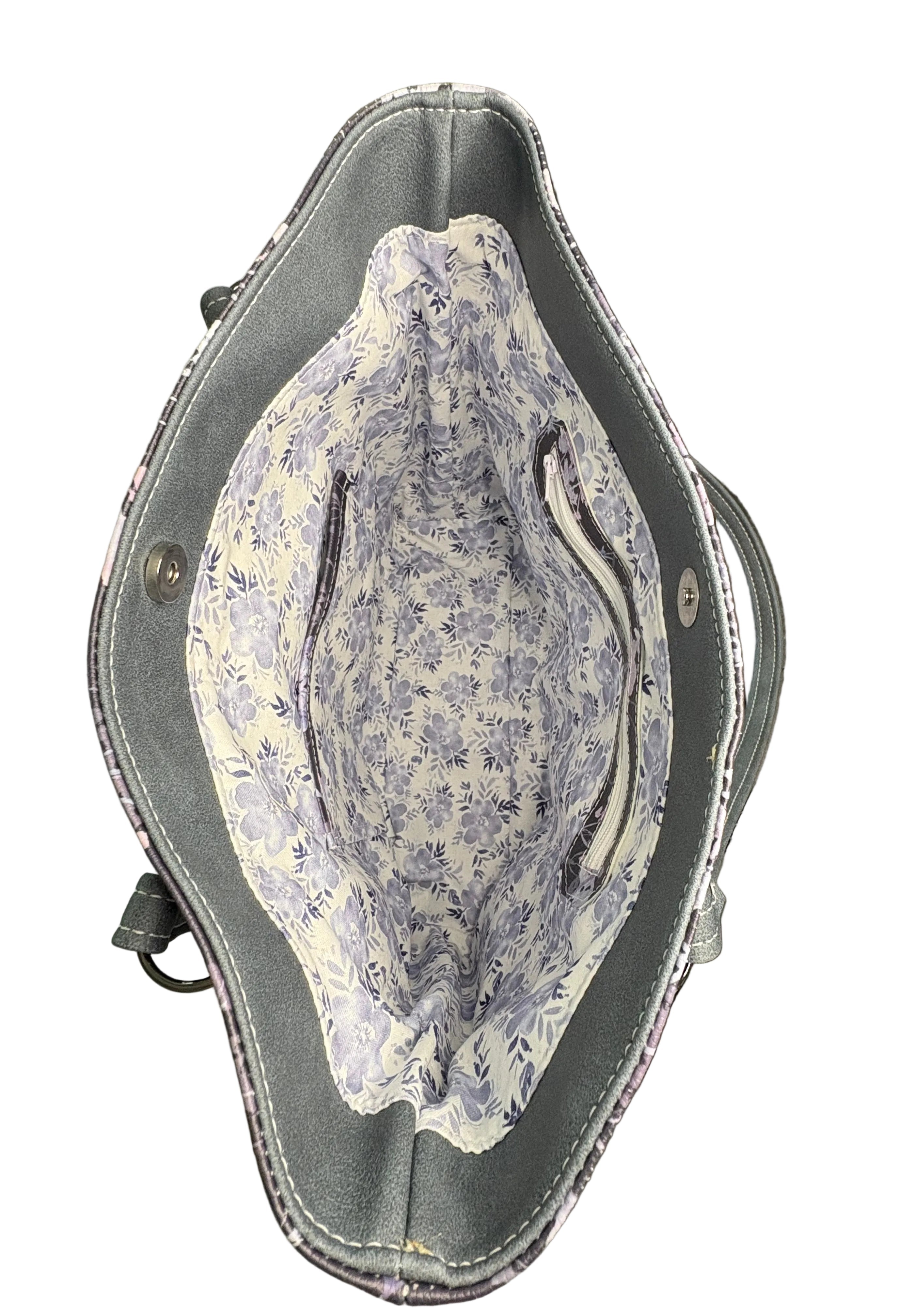 Big B - Grey Floral