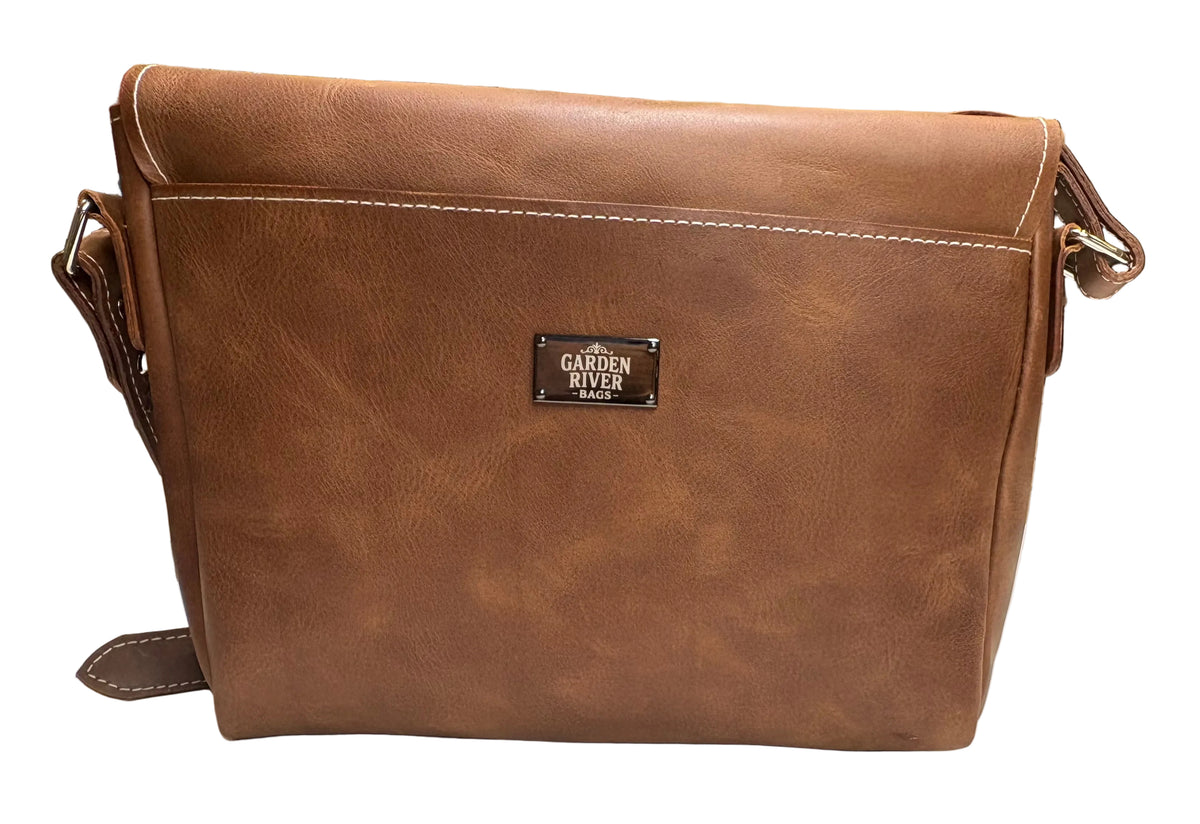 Leather Messenger Bag