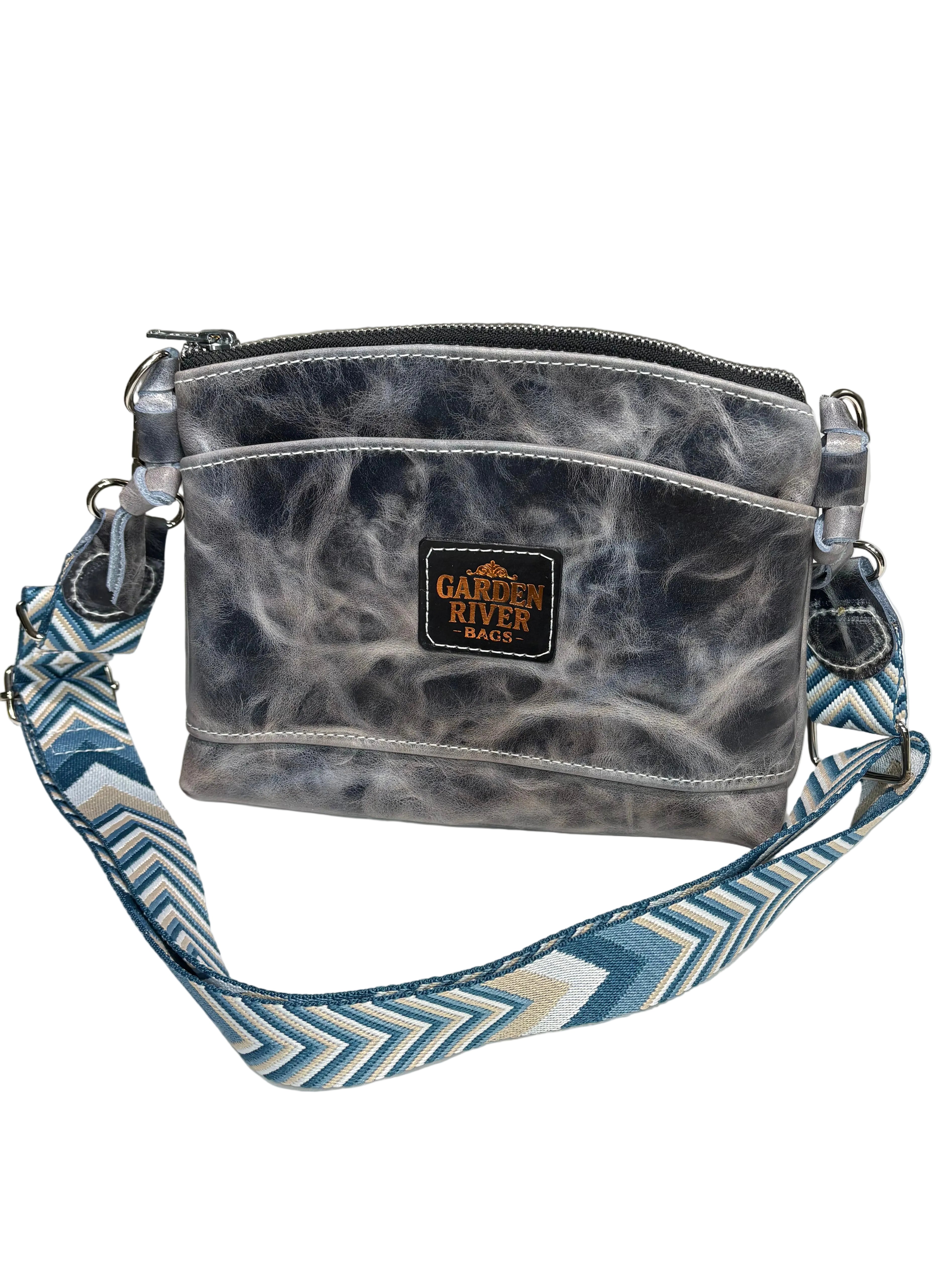 Compact leather bag