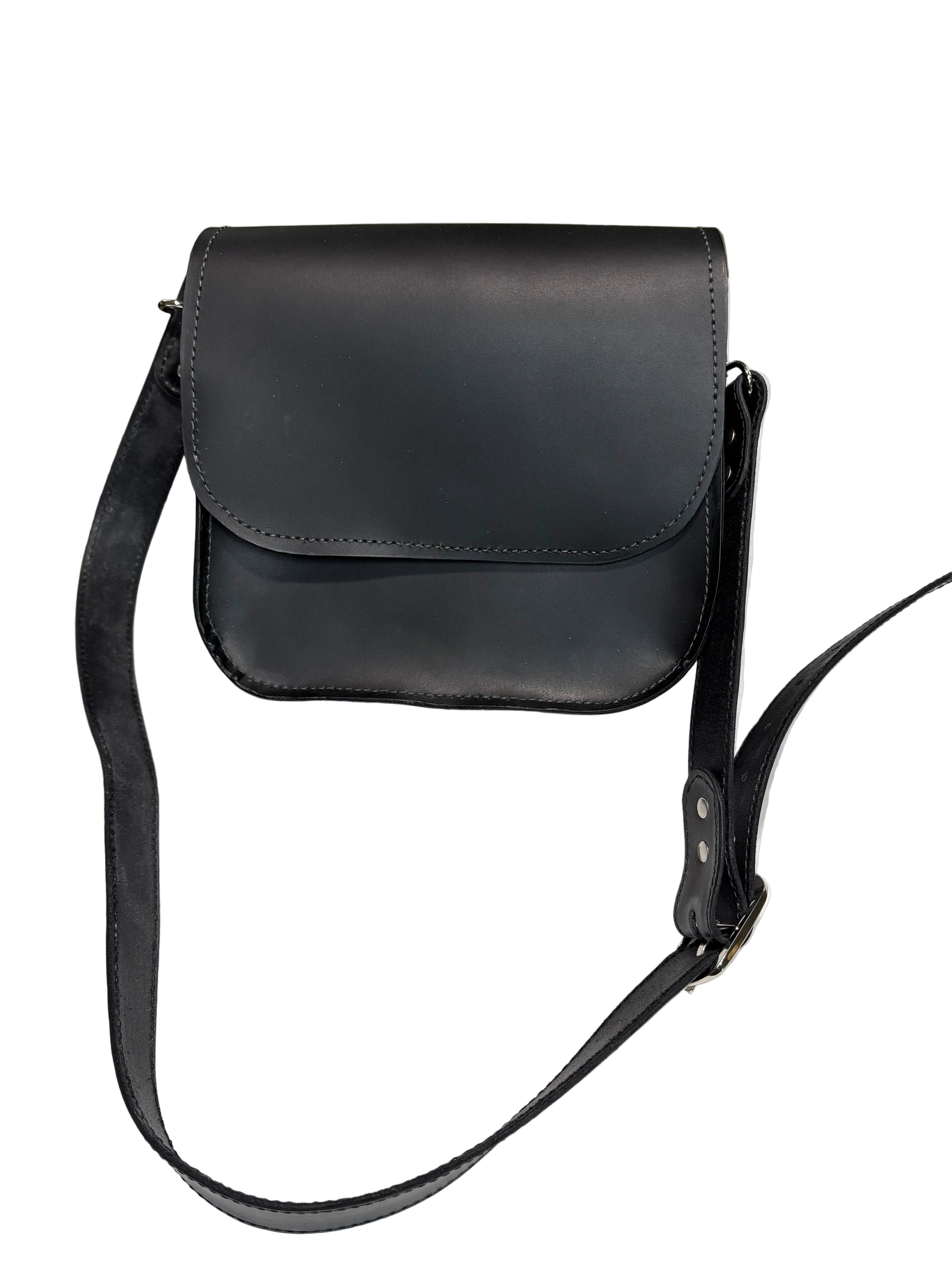 Black Leather Handbag